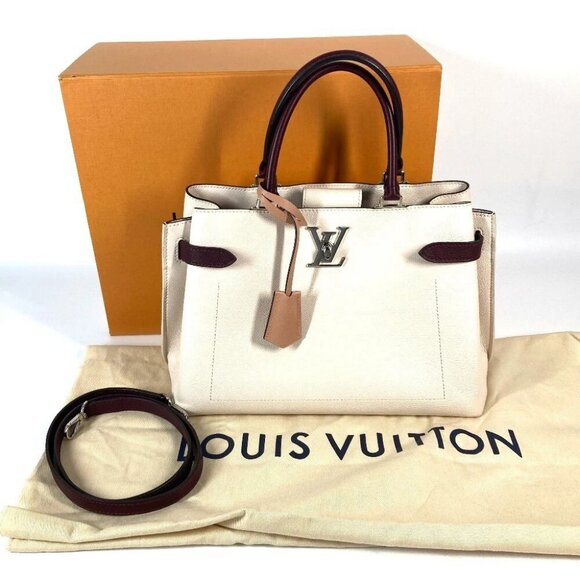 LOUIS VUITTON M53647 Lock me day Bag Tote Bag Hand Bag - Picture 1 of 15